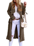 Mid-Size Skirt Belt A Skirt Multi-Color Multi-Code Long Coat Wish