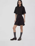 Spring Summer New Pure Color Short T-Shirt Women Hot Y2K Cotton Short-Sleeved Top Hot