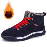 Men's New 2025 Cotton Shoes Men's Plus Velvet Thick Outdoor Snow Boots Winter Large-Size Sports Casual Men's