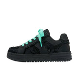 Shoes Destruction Series Black Samurai National Trendy Street Shoes Mint Manbo Bread Shoes Men And Women's Low-Top