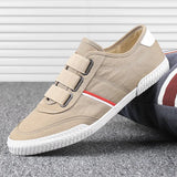 Autumn Canvas Shoes Korean Version Of Low-Help Trend Men's Casual Board Shoes Lazy One Foot Loose Tight Cloth Shoes