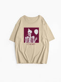 Sale Ins T-Shirts For Women's Summer New Loose Round-Neck Cotton Short-Sleeved