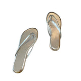 Version Of A Foot Pedal Flip-Flops Women Wear 2025 Summer New Fashion Flat-Toed Toe Sandals Beach