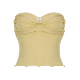 Cloth Forget Pure Lust Lace Lace Lace Word Collar Bow Folded Breast Sweet Spicy Sexy Body