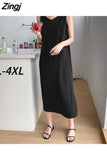 Women Hipster Thin Sexy Popular Basic Ins L-4XL Summer Inside Chic Solid Casual Cozy Female Loose Retro Vestidos