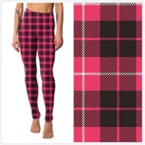 Plaid Printed Fashionable Slimming Cropped