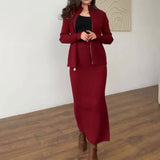 2025 New Knitwear Women's Half-Dress Fashion Temperament Casual Sweater