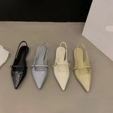 Point Summer Fairy Sandals Women 2025 New Temperament Niche With Head Lady