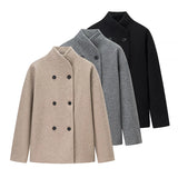 Women's Clothing INS Explosion Autumn And Winter Slebt Two-Color