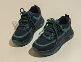 Old Dad Shoes Women 2025 Autumn New Hong Kong-Style Sports Shoes Daily Commute Black And White Casual