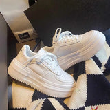 And Autumn Women's Shoes 2025 Spring New Official Casual Shoes Shoes Women Thick Background Small White Shoes