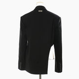 New Locomotive Feeling Neutral Handsome Irregular Suit Jacket Top Female