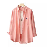 Shirt Jacket Women's Long Sleeve 2025 Spring And Autumn New Fashion High-End Casual Leisure Loose Lazy Shirt