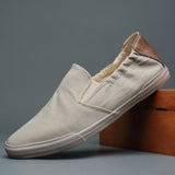 New Baoda 20043 Casual Men's Canvas Shoes Popular Simple Lefu Shoes Korean Version Of Spring And Summer