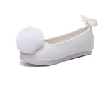 Zingj Shoes, Hanfu Shoes Ancient Style Ancient Costume Flat National Style Pure Color Lovely Girl Bright Cloth
