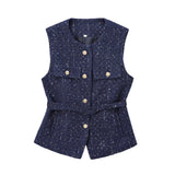 Women's Clothing INS Net Red Explosive With Belt Beads Texture