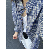 Plaid Shirt Women 2025 Spring And Autumn New Loose Lazy Trinkets