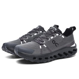 New Men's Ultra-Light Running Shoes Shock Absorbing Sneakers Men's Breathable Thick Bottom Flying Mesh Mesh Racing