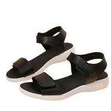 Summer New Large-Size Flat-Bottomed Magic Sandals Women Wear Simple And Comfortable