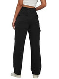 New Long Loose Trousers Leisure Sports High-Waist Trousers Show Skinny Straight Broad-Legged Trousers