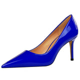 Shoes Patent Leather Woman Pumps Women Heels Stiletto 8 Cm High Heels Female Shoes Party Shoes Fashion Pumps