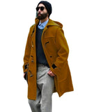 Hair, The Coat Of Arms Buckle With Thick Hooded Coat New Products This Wind Coat
