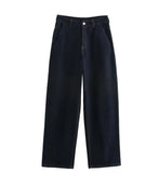 Women's INS Explosion Casual Sleeveless Cowboy Backs Trousers