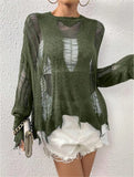 And Summer New Loose Hooks Hole Hollow Design Beggar