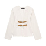 Women's ZA Autumn And Winter New Triptling With Soft