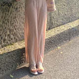 Women Korean Style Summer Newest Simple Sweet Girls Leisure Elegant Sexy Female Clothing Loose All-match Fashion
