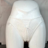 Strapped Bow Lace Thong Sexy Thong Cotton Crotch Low-Rise Lady T-Shirt