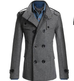 Sales Of New Men's Hair Coat In The Long Middle Of The Men's Coat