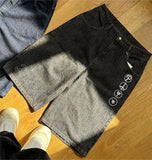 Shorts Men's Spring / Summer 2024 Trendy Denim Trousers Loose Casual