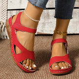 Sandals New Color Thick Background Fashion Slopers Sandals Large Size Women's Shoes Magic With Light Women's