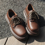 Zingj New Brown Men's Derby Men's Shoe Man