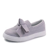 Lefu Shoes Women's Large Size 2025 Spring And Autumn Bows Shallow Mouth Single Shoes Thick Sole Casual Lazy Single