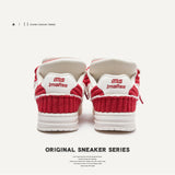 Shoe Limited Edition Original Designer Double Shoe Tongue Trend Bread Shoes Men's And Women's Trendy Shoes Red Board