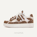 Shoes Destroy The Aesthetic Series Of National Tide Small Fragrant Bread Shoes Casual Women's Shoes Men's And Women's
