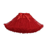 Lolita Petticoats Cosplay Bridal Crinoline Lady Girls Underskirt For Party White Black Ballet Dance Skirt