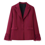 Women's Autumn Casual Cuff Suit Suit Suit Suit Suit Cuff