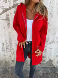 Autumn/Winter Casual Zipper Hooded