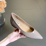 French Tips Increase 5CM Shallow Outside Wear 2025 New Temperament Pedal Fashion Single Shoe