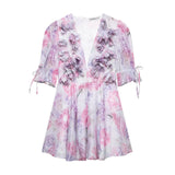 Women's Clothing 2025 Summer New Hanging Neck With Flower
