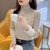 Wicked Long-Sleeved Shirt Women's Fashion Casual Korean Version Of The Long-Term Shirt