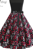 Women Summer Casual Polka Dot Elegant Retro Vintage 50s 60s Robe Femme Rockabilly Pin Up Party Dresses
