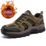 Warm Outdoor Hiking Shoes Tactical Combat Boots Training Shoes Running Men's Leisure Sneakers Tide