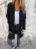 Autumn/Winter Casual Zipper Hooded