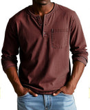 Men's Autumn And Winter Round Collar Long-Sleeved T-Shirts For Body-To-Body Breathable Sleeves Of The Jacket -