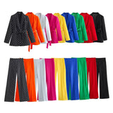 And Dress Blazer 231018 Straight-Fits High-Rise Trousers 2216118