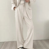 Zingj Suit Jacket Female 2024 New Spring And Autumn Korean Version Chic Small Suit Suit Lady Design Sense